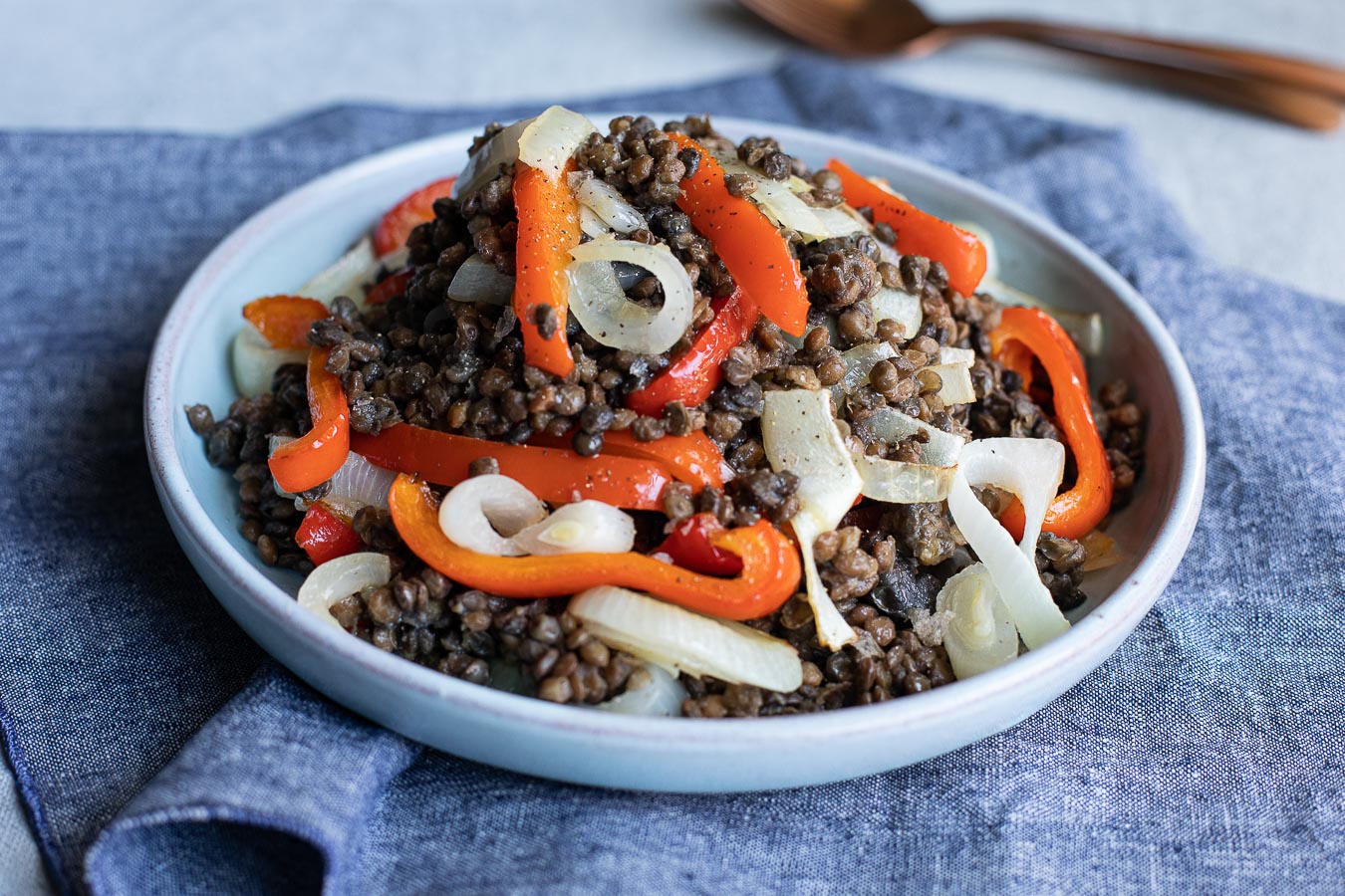 Warm Lentil Salad