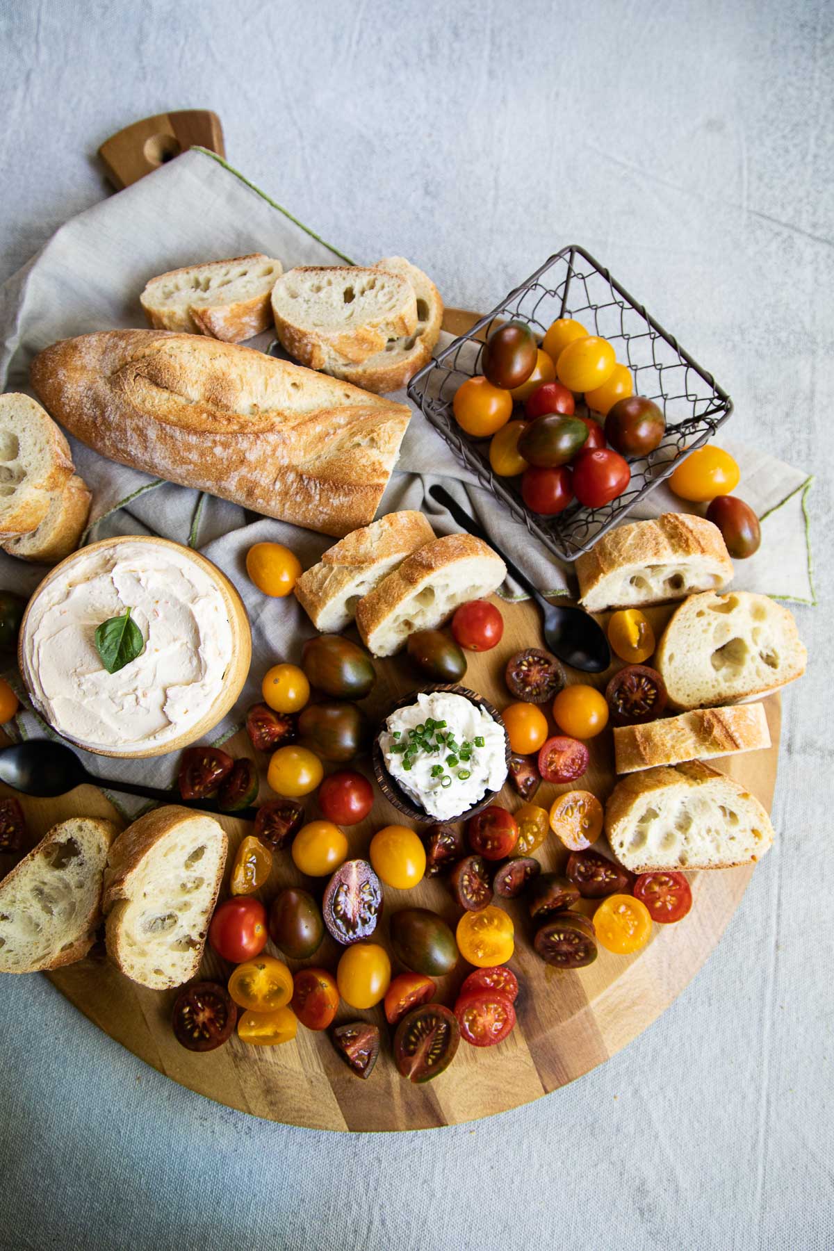 Cherry Tomato Appetizer Board