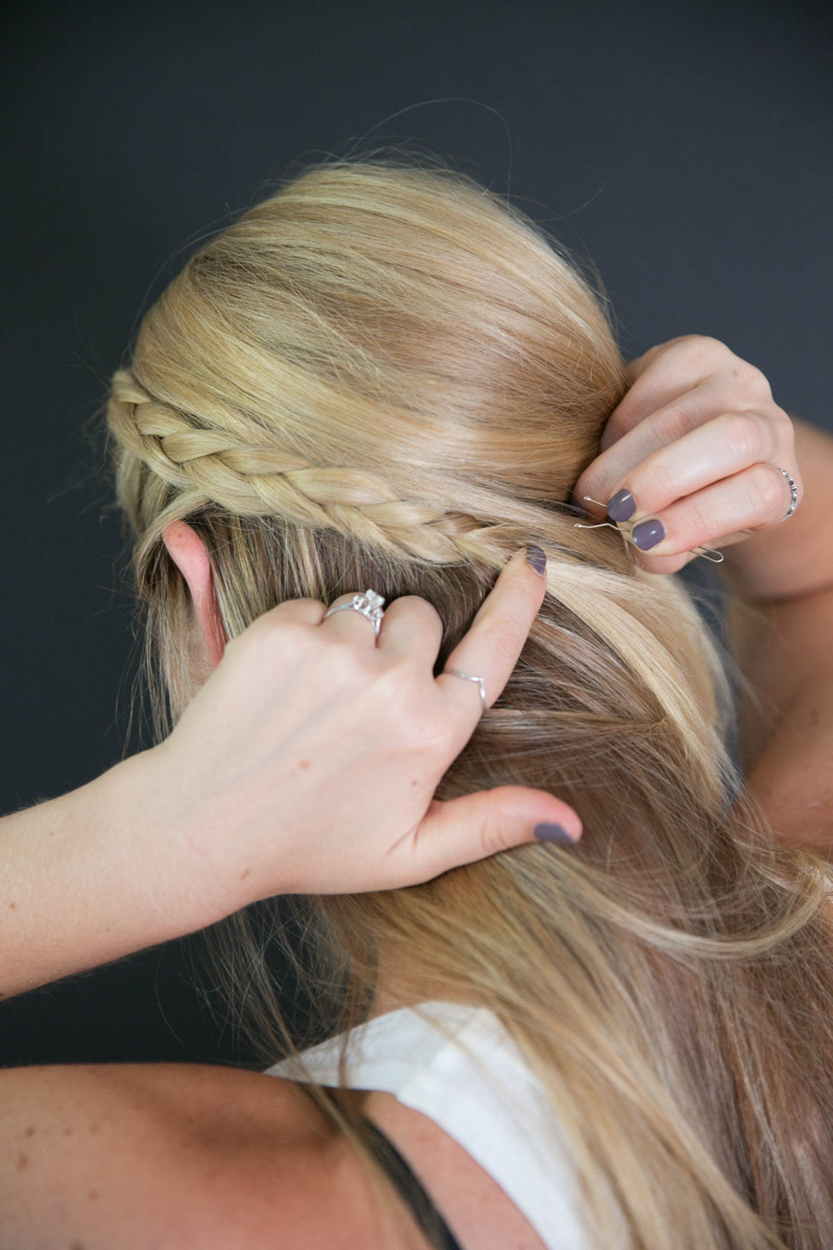 EASY SIDE BRAID TUTORIAL