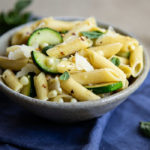 Summer Corn Pasta with Zucchini