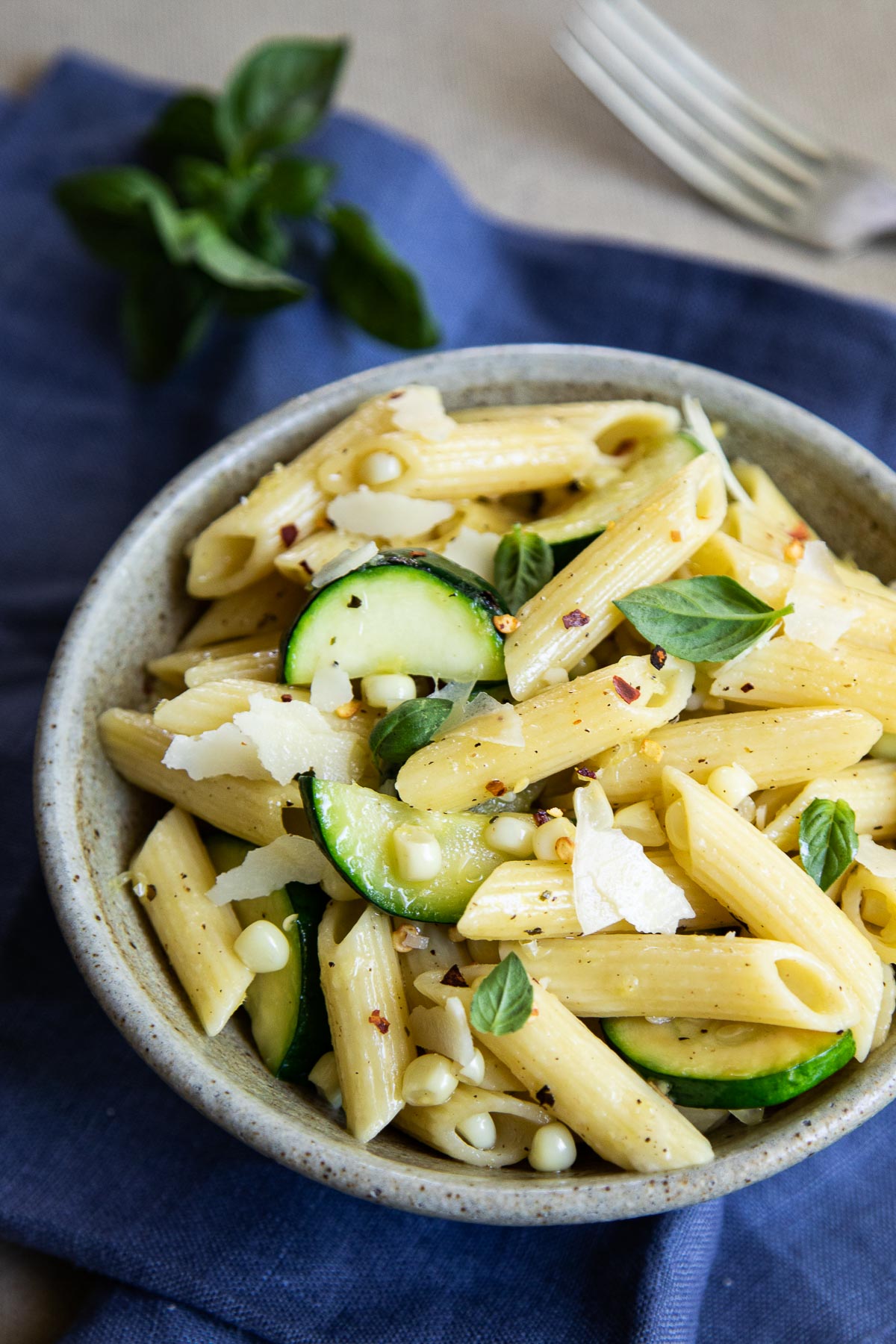 summer squash pasta