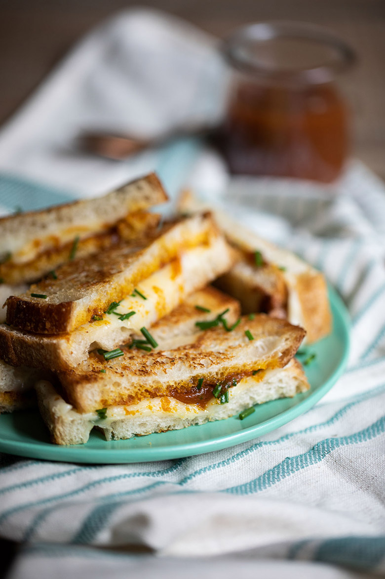 Pumpkin Butter Grilled Cheese