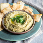 Roasted Eggplant Dip w. Chickpeas