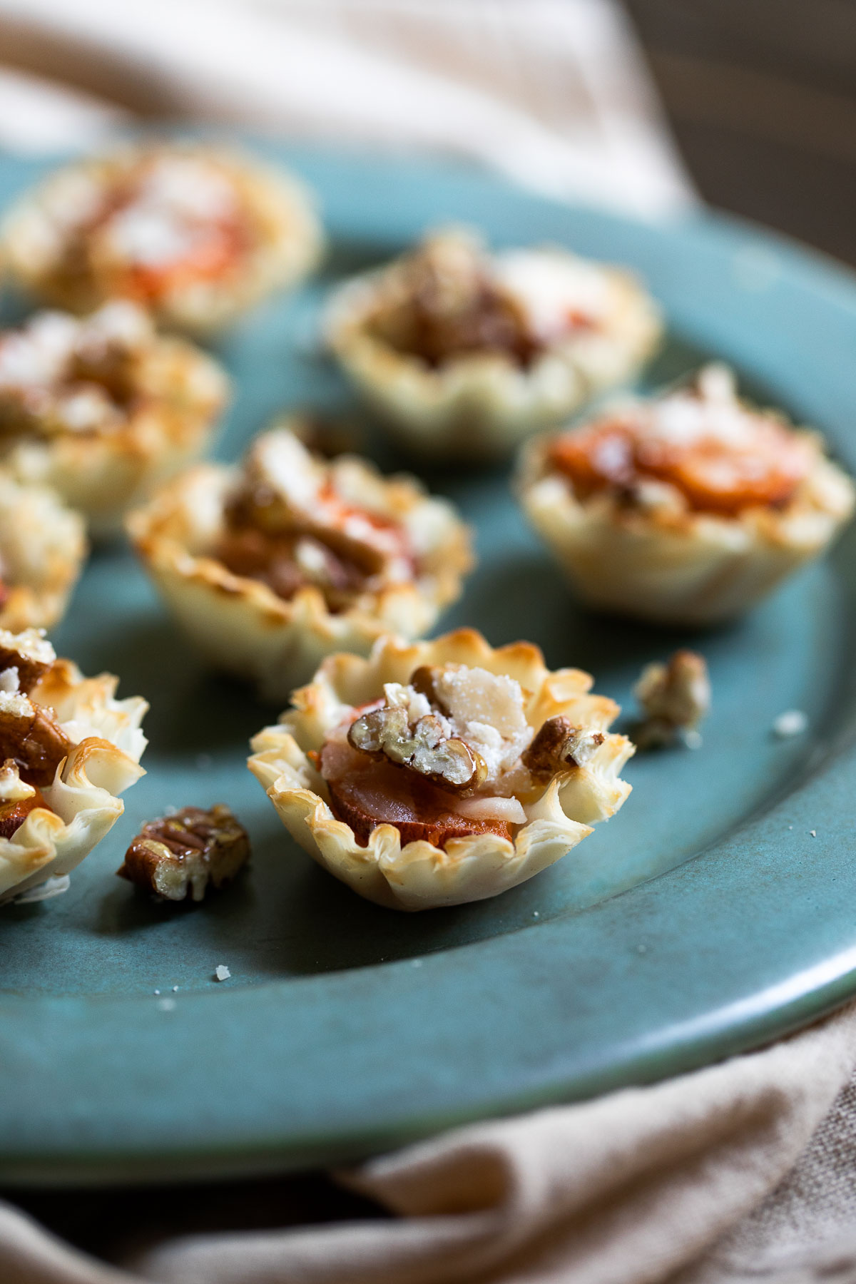 Sweet Potato Appetizer Phyllo Cups