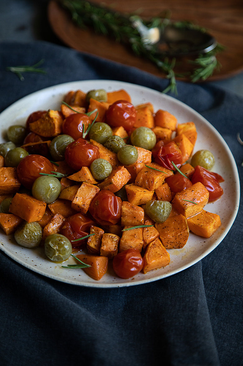 Roasted Tomato Salad