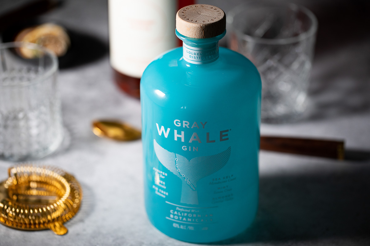 Sustainable Alcohol Brands-Gray Whale Gin Bottle