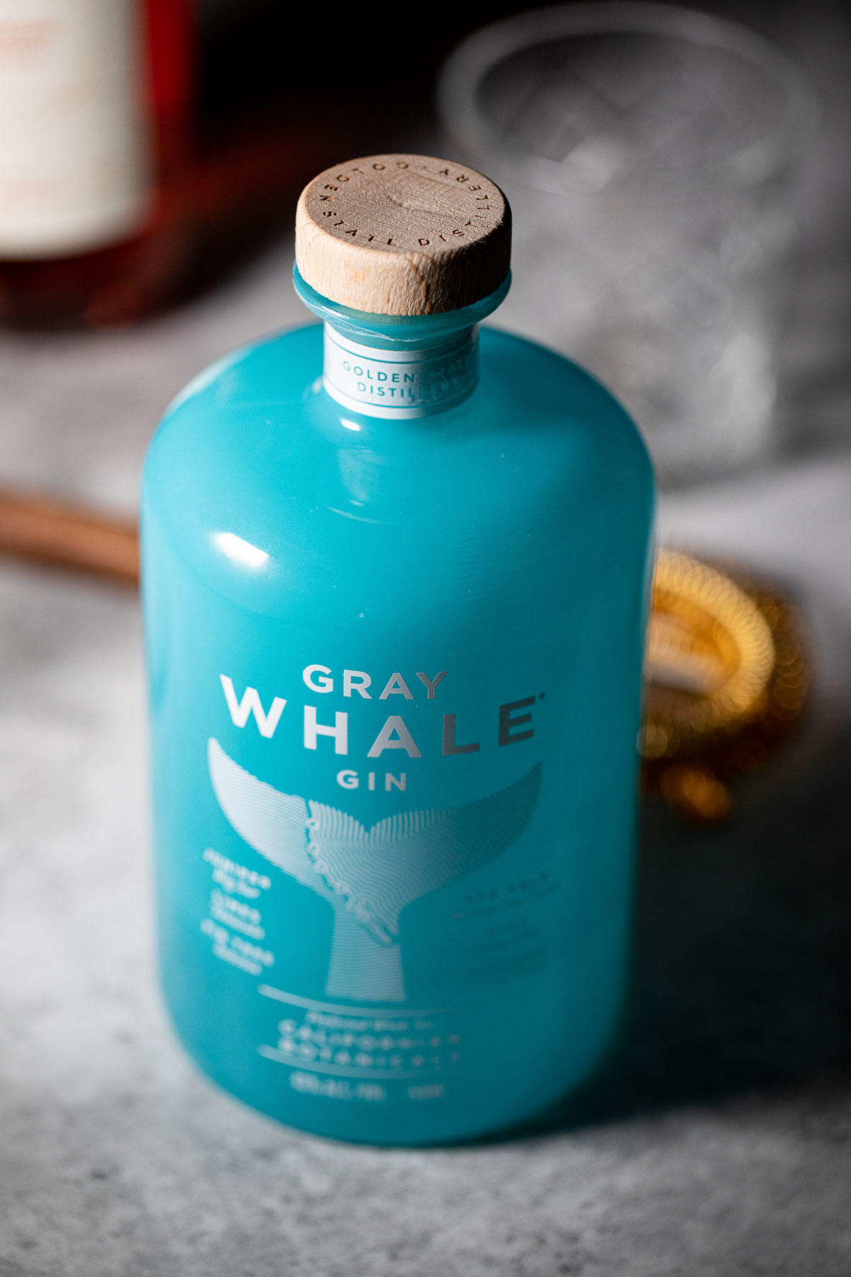Sustainable Alcohol Brands-Gray Whale Gin Bottle