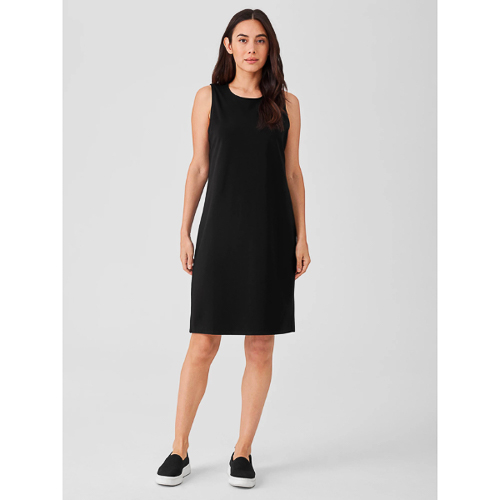 Pima Cotton Stretch Jersey Tank Dress