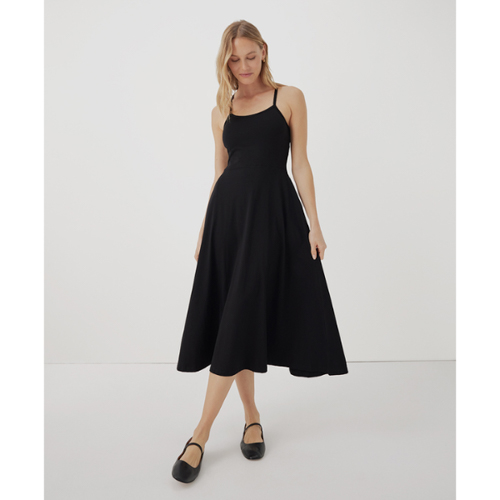Fit & Flare Midi Dress