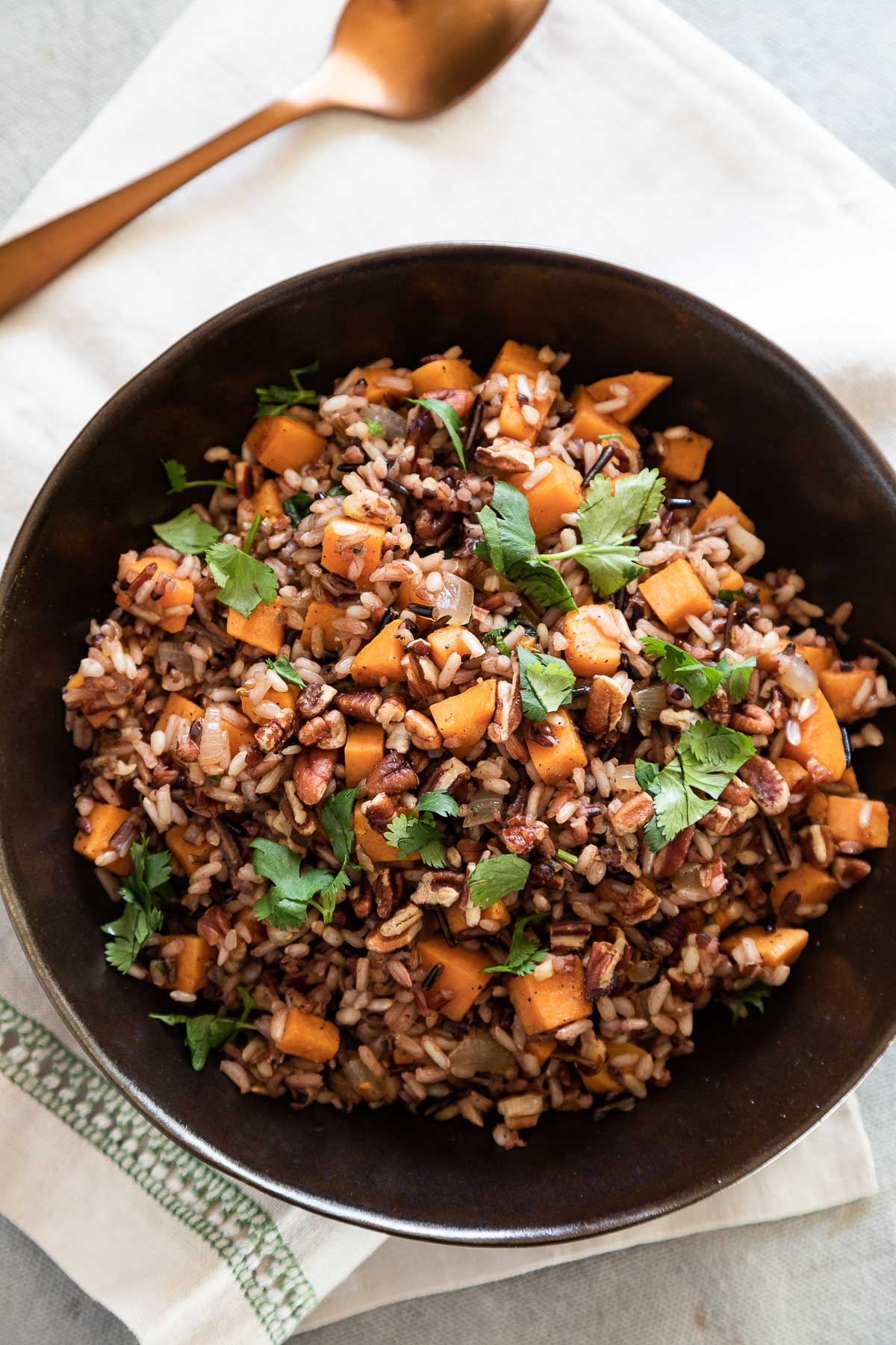 Sweet Potato + Wild Rice Pilaf Appetizer