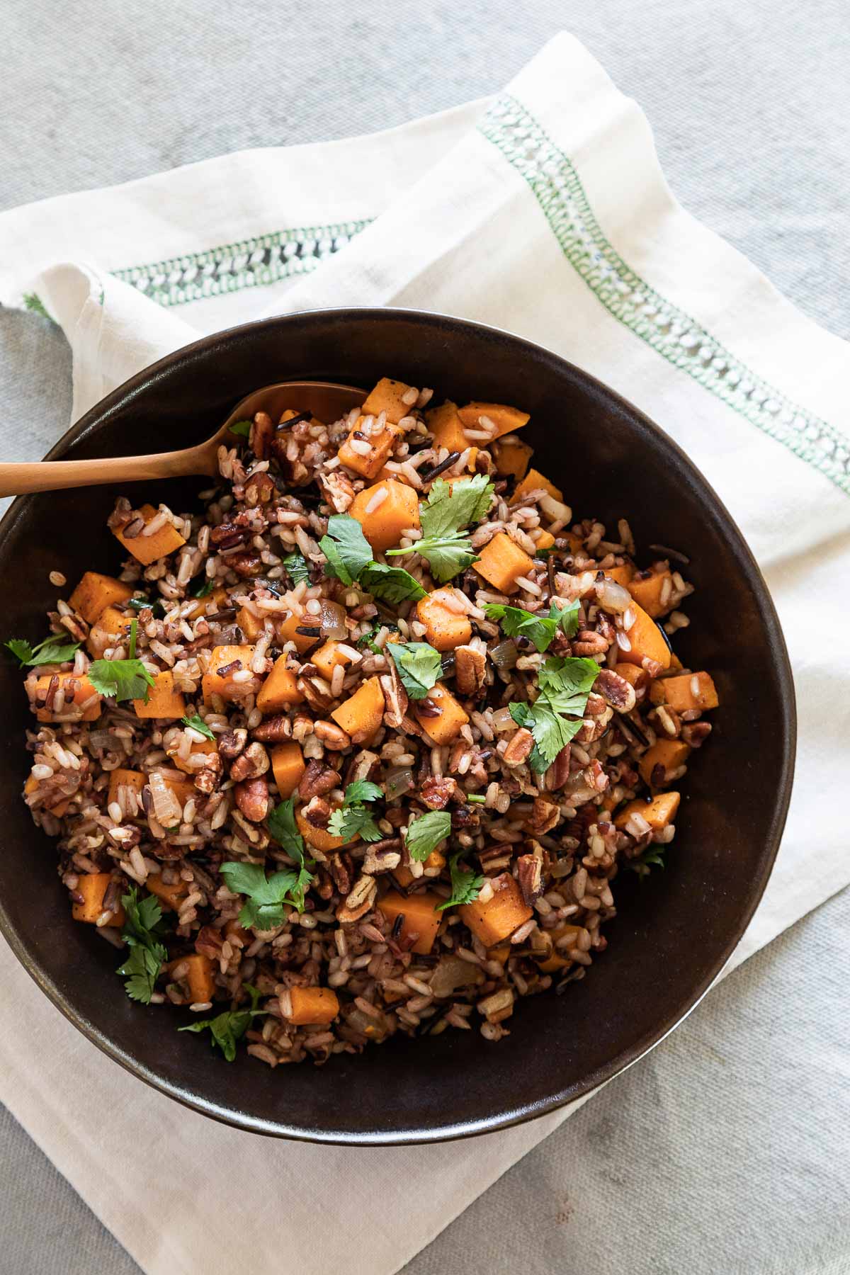 Sweet Potato + Wild Rice Pilaf Appetizer