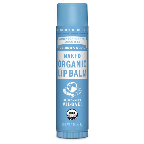 Target Dr. Bronner's Organic Lip Balm Naked - sustainabel stocking stuffers for him