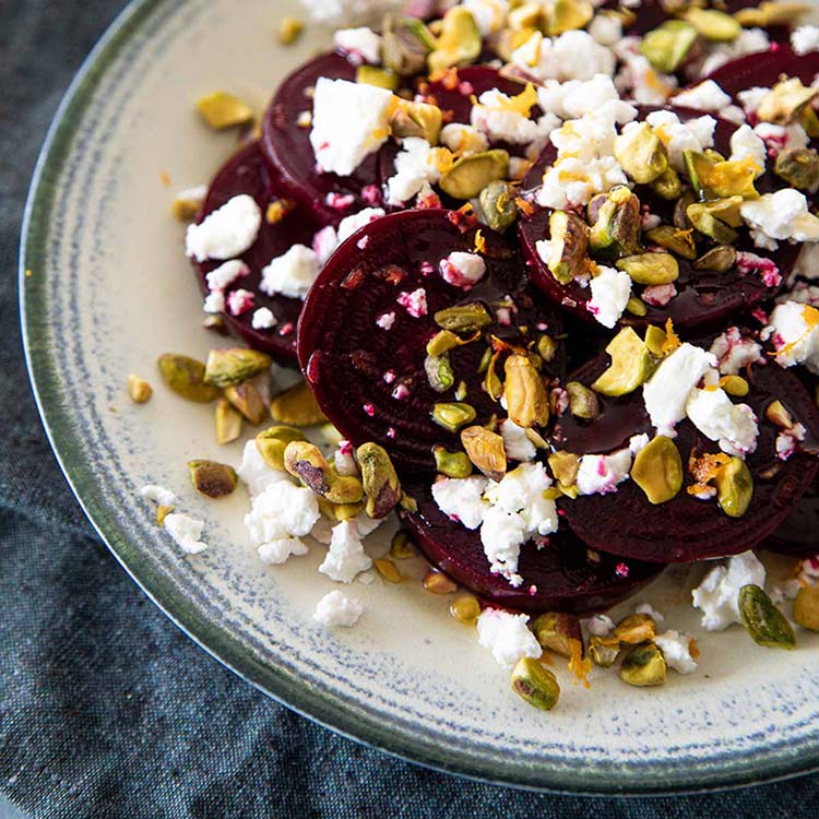 Beet Goat Cheese Salad