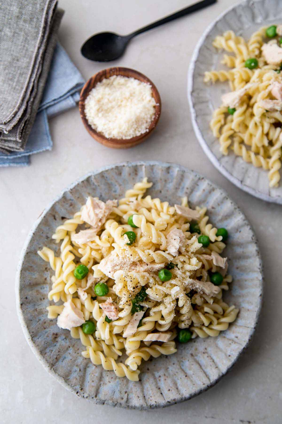 Lemon Tuna Pasta