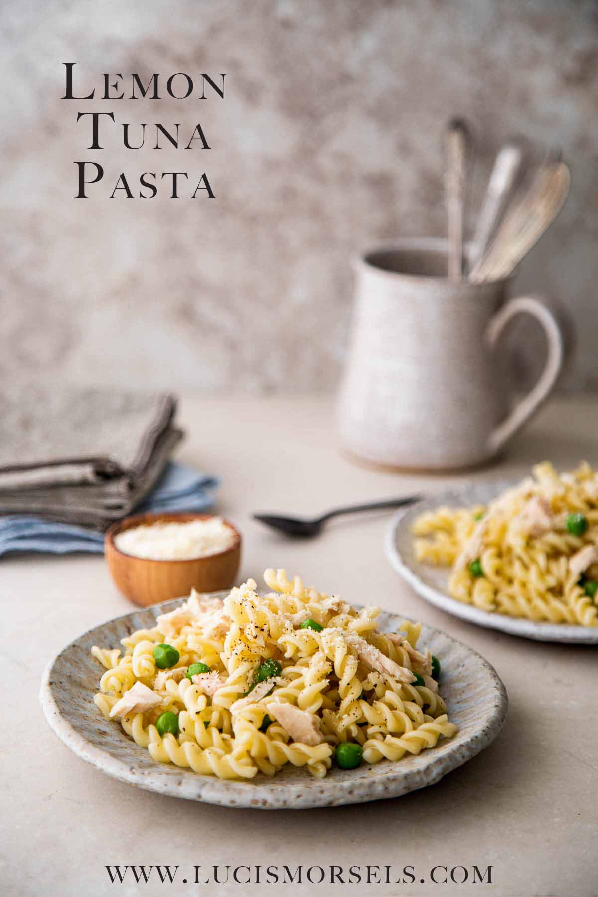 Tuna Pasta Recipe w. Canned Tuna