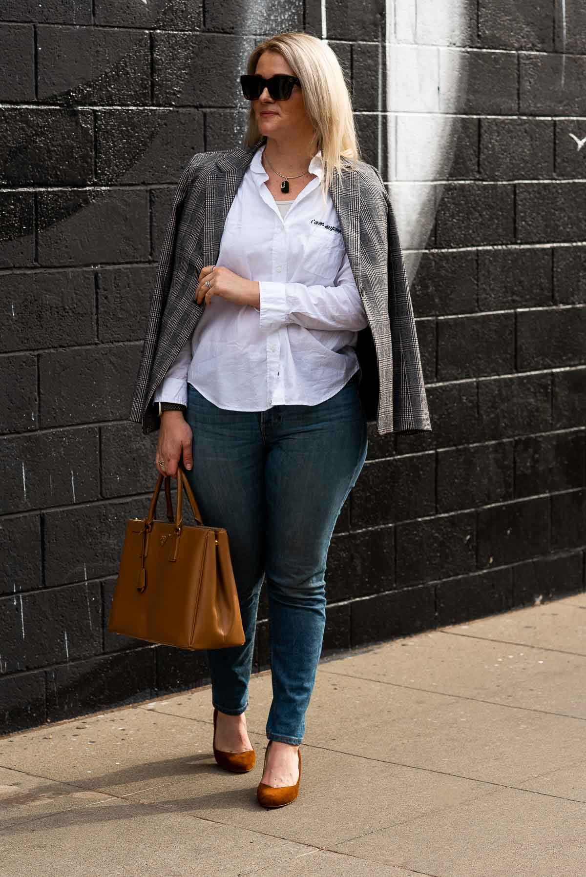 Spring Work Outfit with Jeans