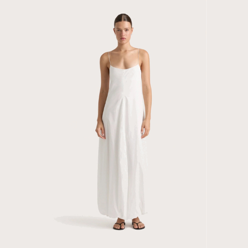 Anais Maxi Dress White