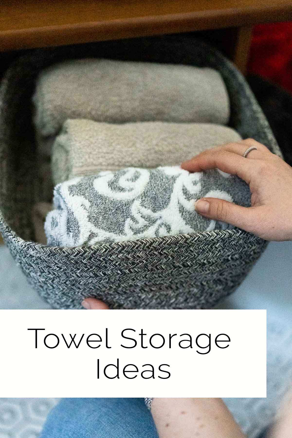 Storage for Blankets & Towels