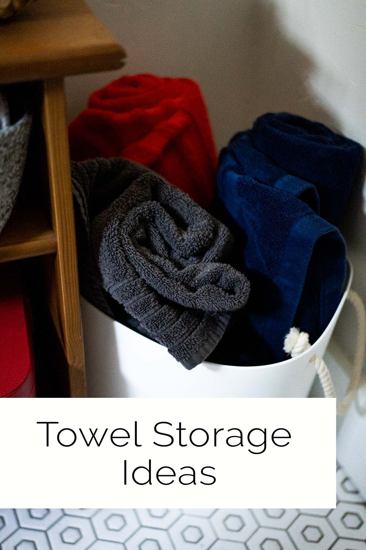 Storage for Blankets & Towels