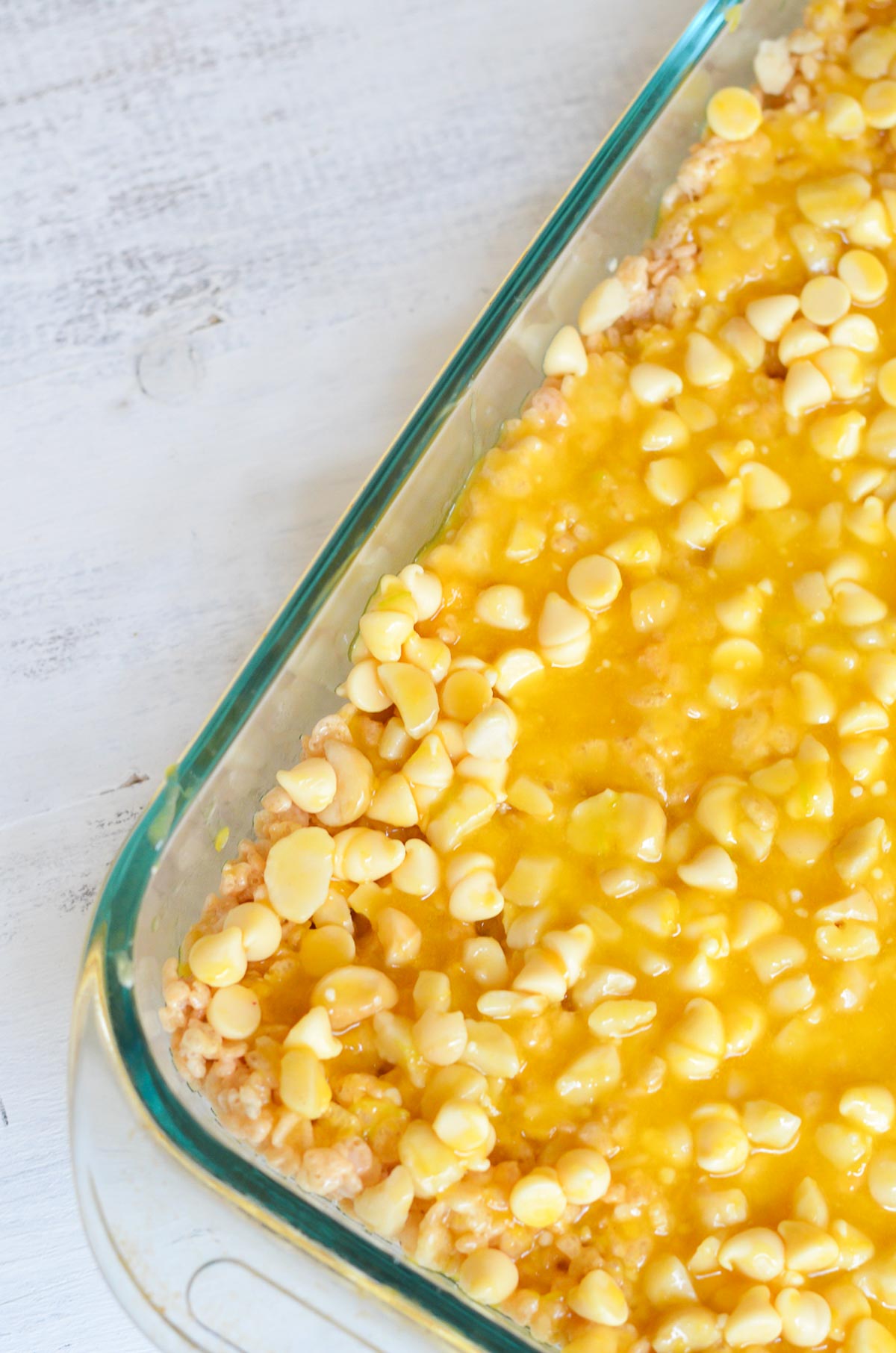Hawaiian Rice Krispie Treats Variation