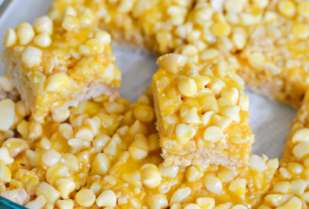 Tropical Rice Krispie Treats