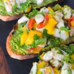 Ceviche Avocado Toast Recipe