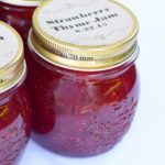 Strawberry Thyme Jam Wedding Favors