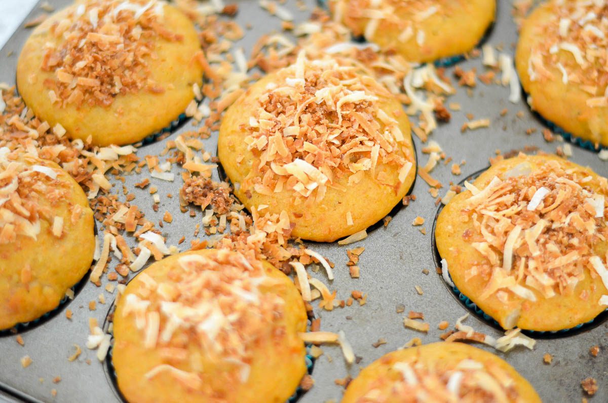 Sweet Potato Coconut Muffins