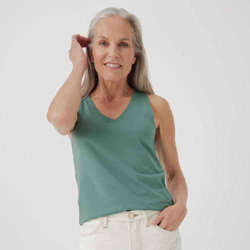 Softspun V-Neck Tank