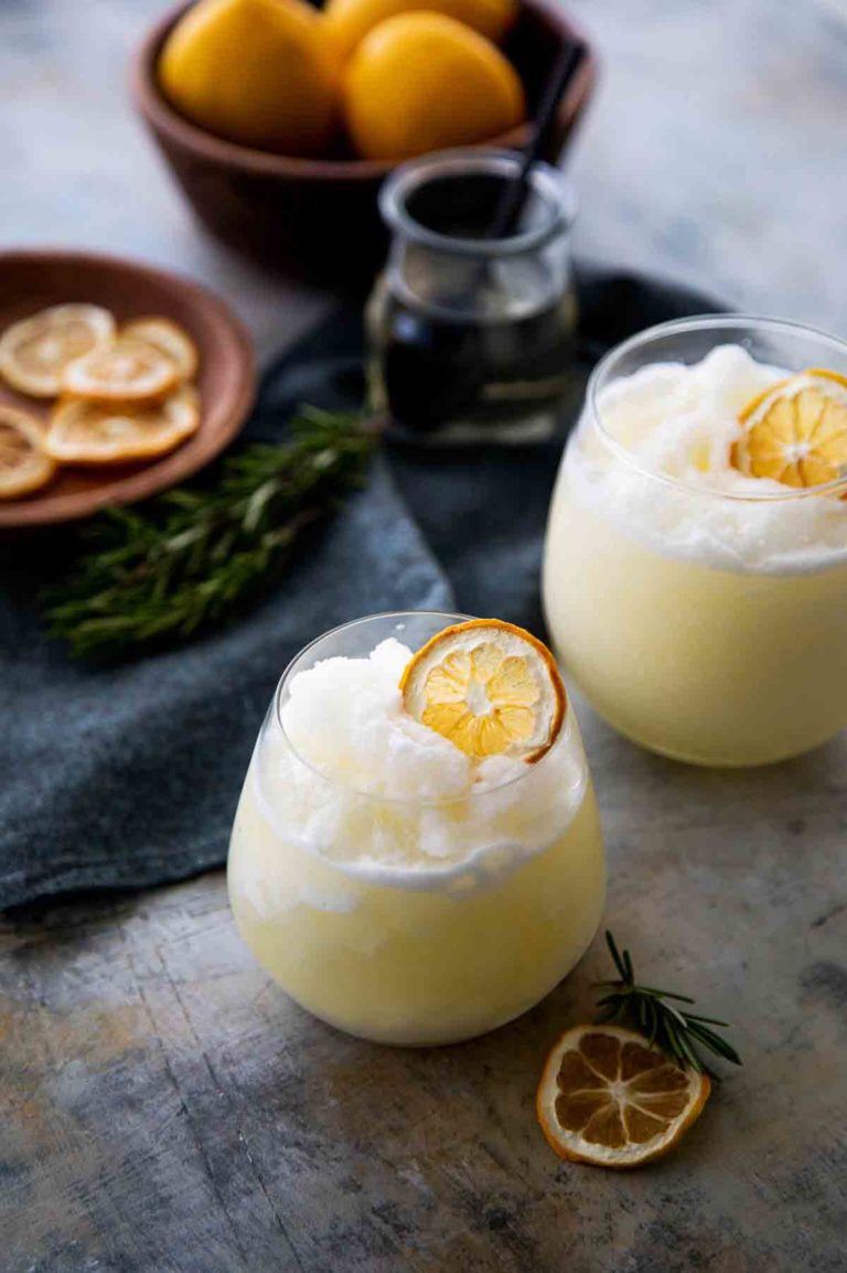 Rosemary Lemonade Slushie