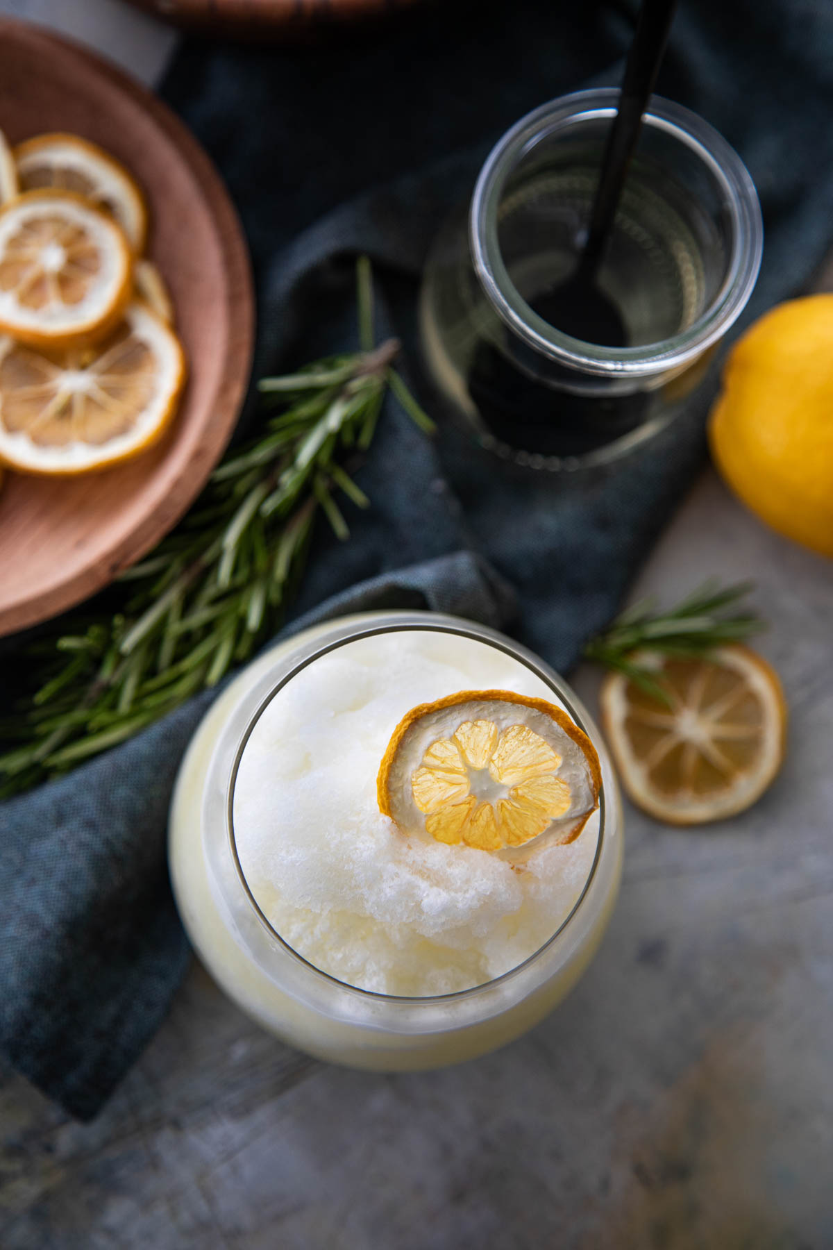 Rosemary Lemonade Slushy