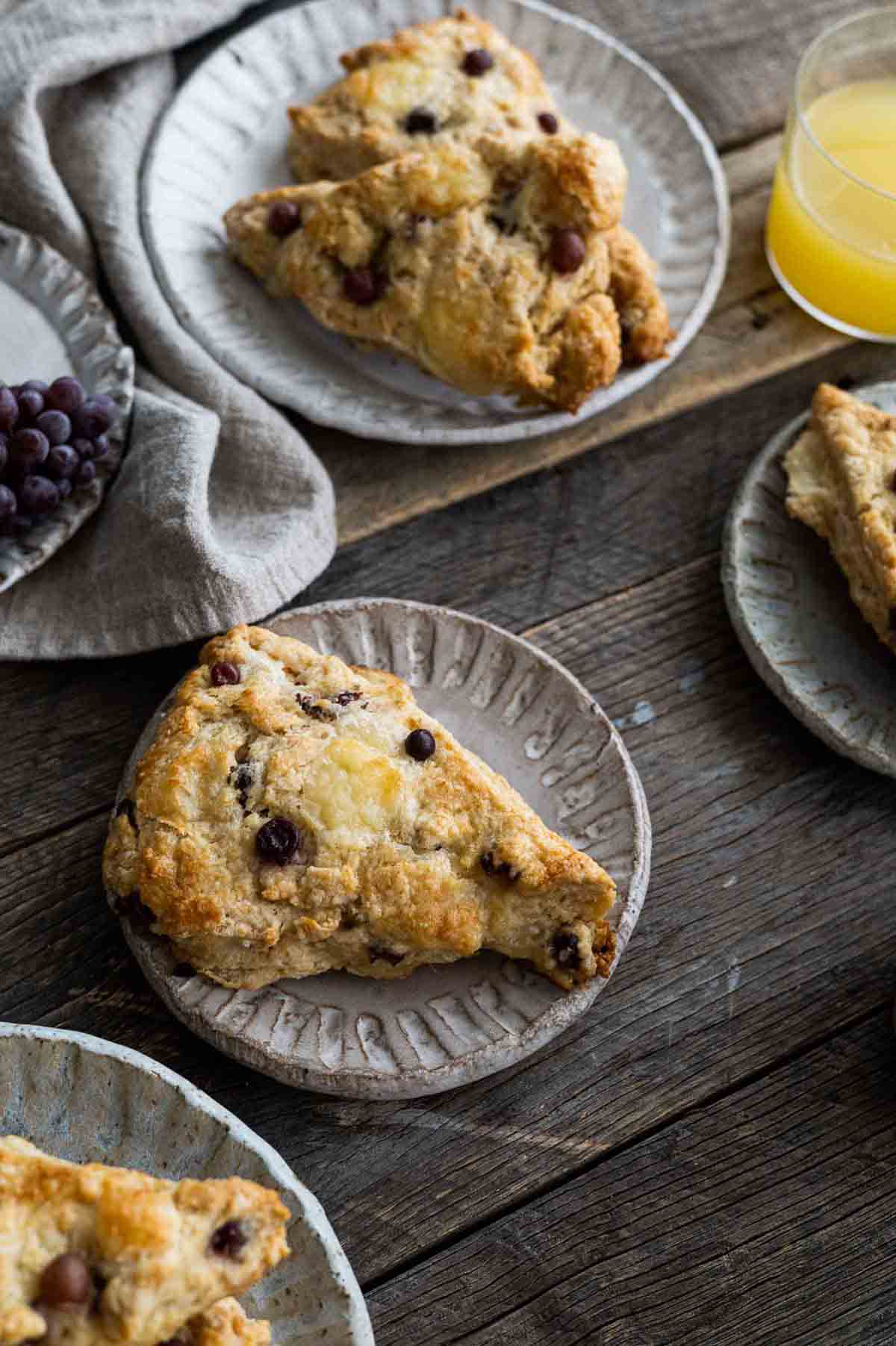 Champagne Grape Scones