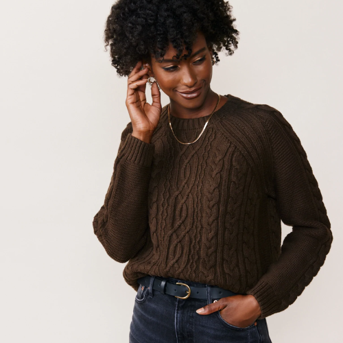 Able Claudette Fisherman Sweater