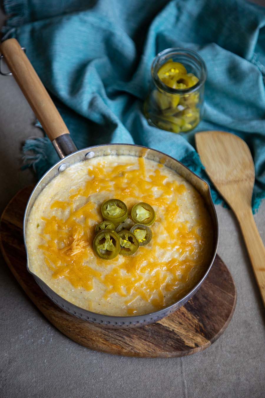 Cheddar Polenta