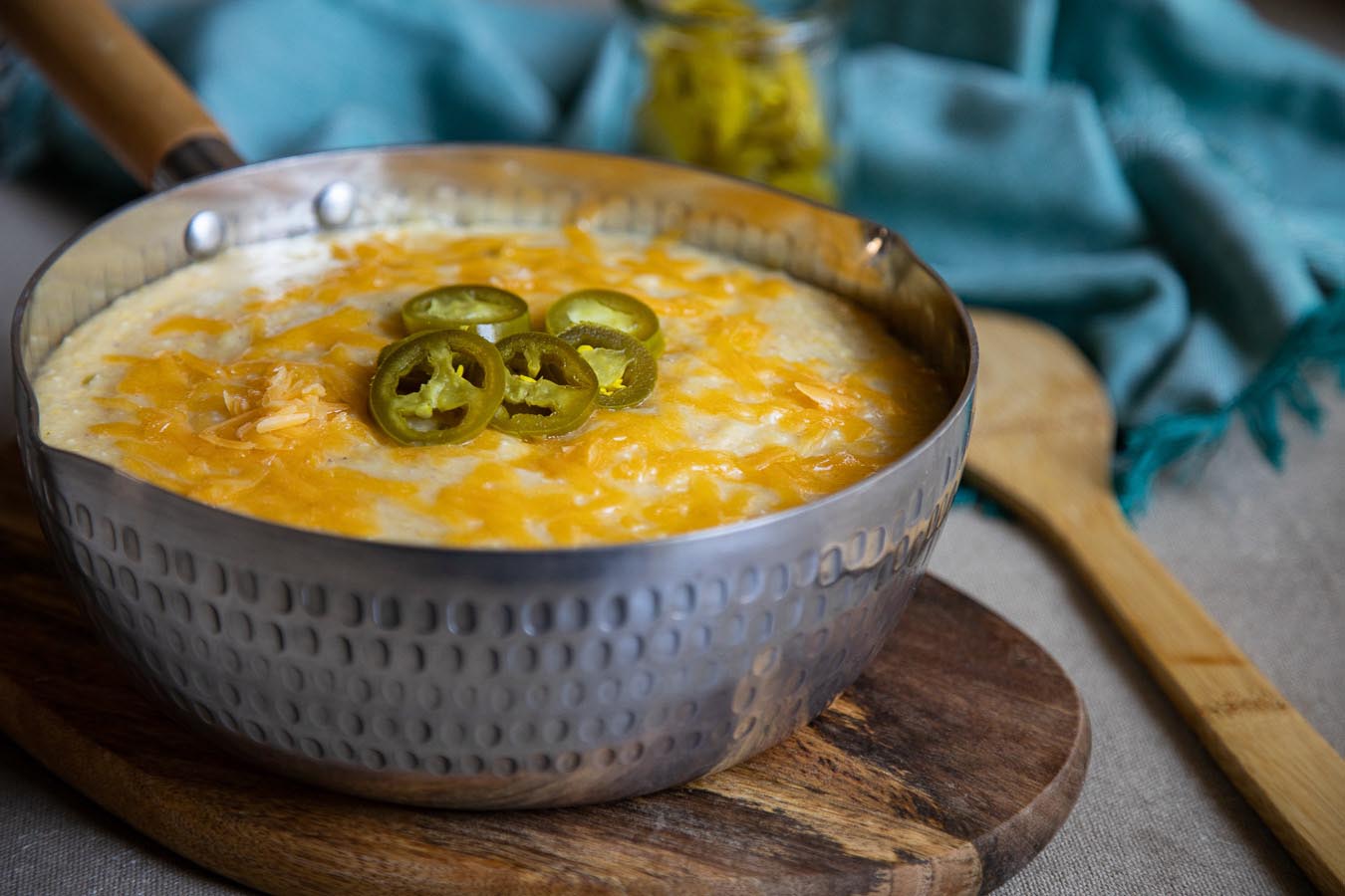 Cheddar Polenta