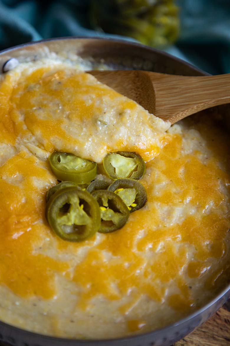 Jalapeño Cheddar Polenta