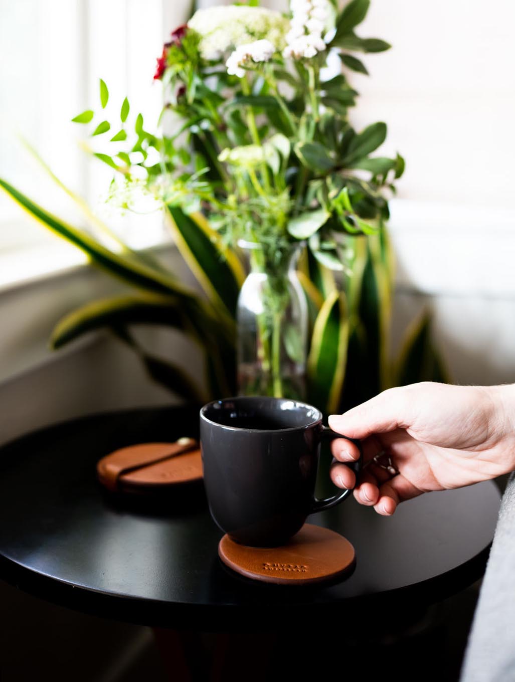 What is LWG certified leather? LWG rated home goods - leather coasters