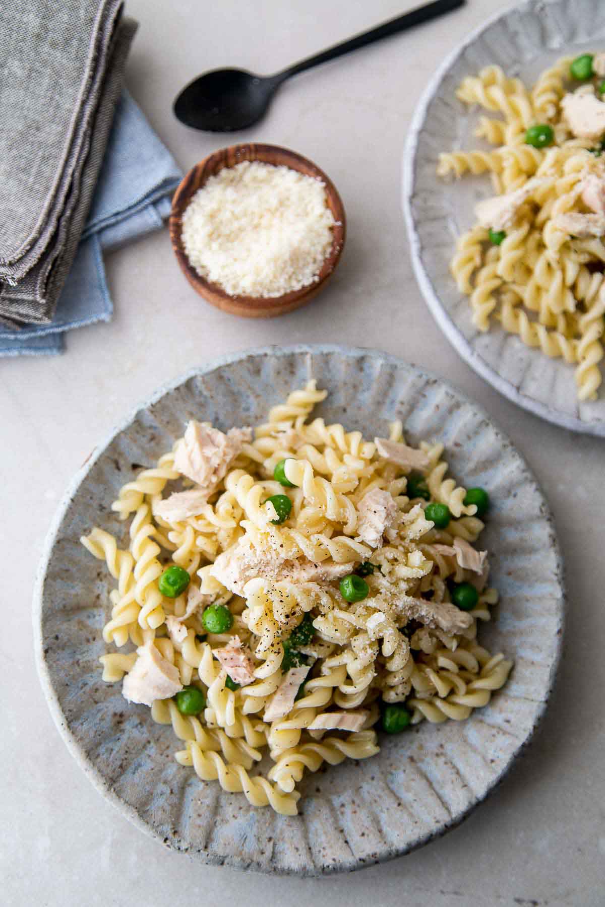 canned tuna recipe - Lemon Tuna Pasta