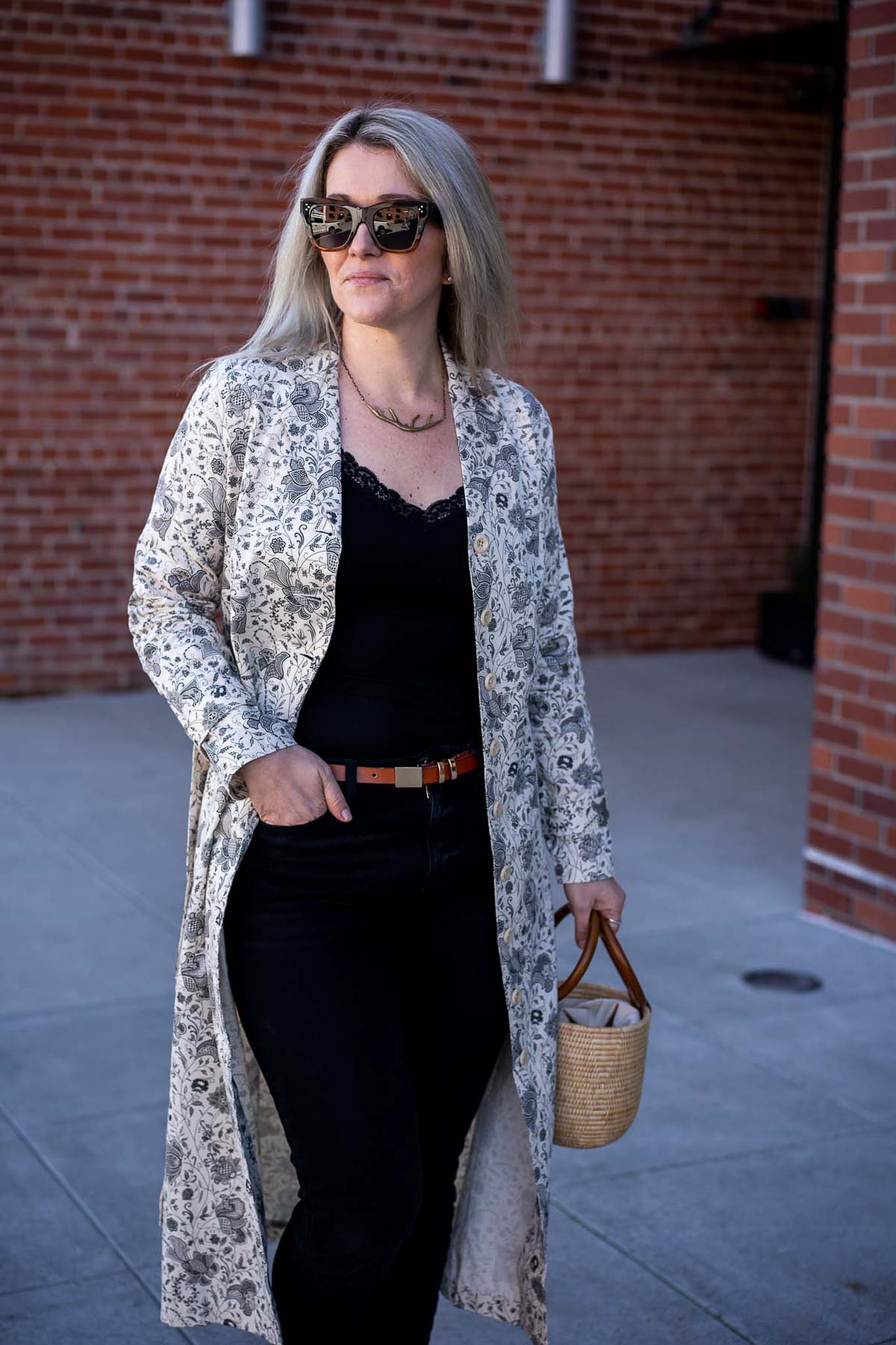 Shirt Dress Outfit Wear Your Shirt Dress as a Jacket