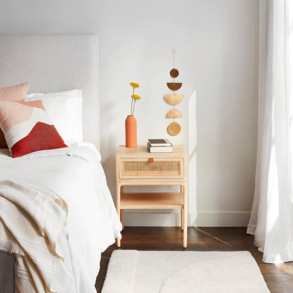 Citizenry KURA NIGHTSTAND - MINDI & CANE - Sustainable Bedroom Furniture Brands