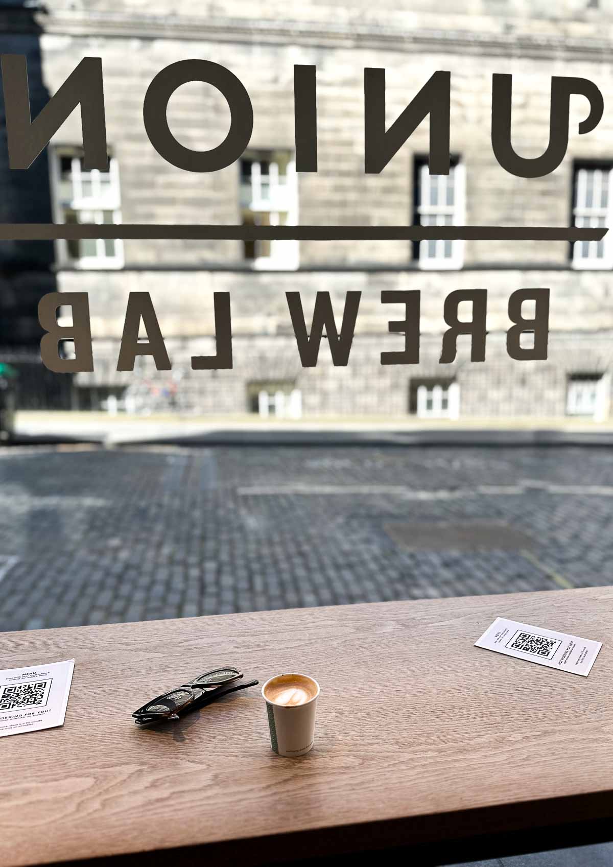 Edinburgh Cafes - Union Brew Lab