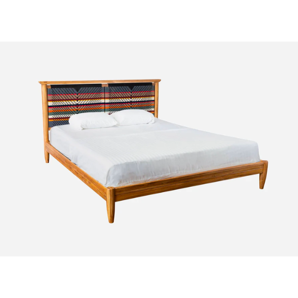 Masaya Monimbo Bed _ San Geronimo Pattern Sustainable Bedroom Furniture Round Up