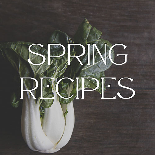 spring recipes cover image
