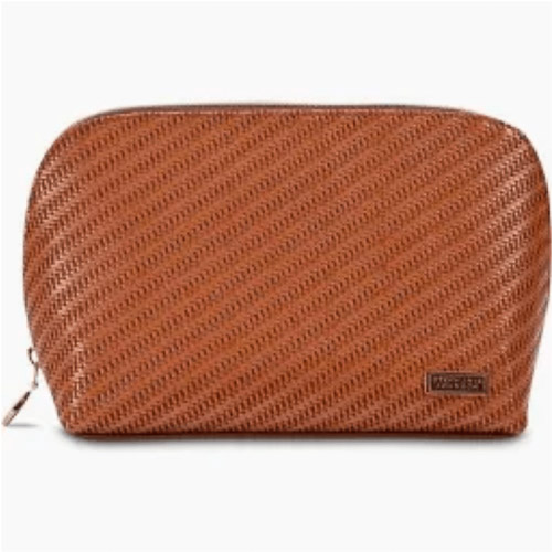 Stephanie Johnson Rosewood Cognac Lola Makeup Bag