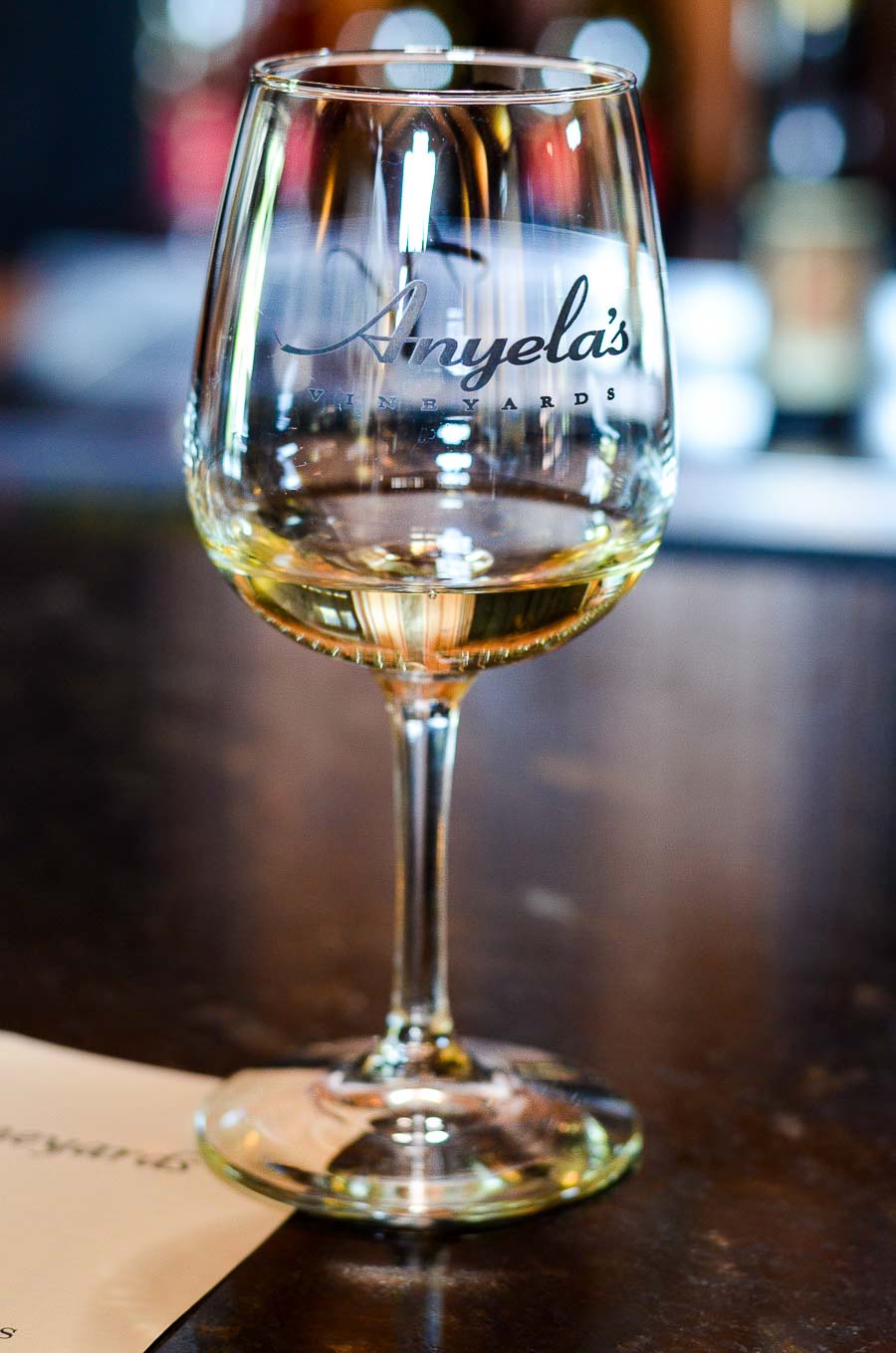 Anyela's Vineyard Wine Tasting