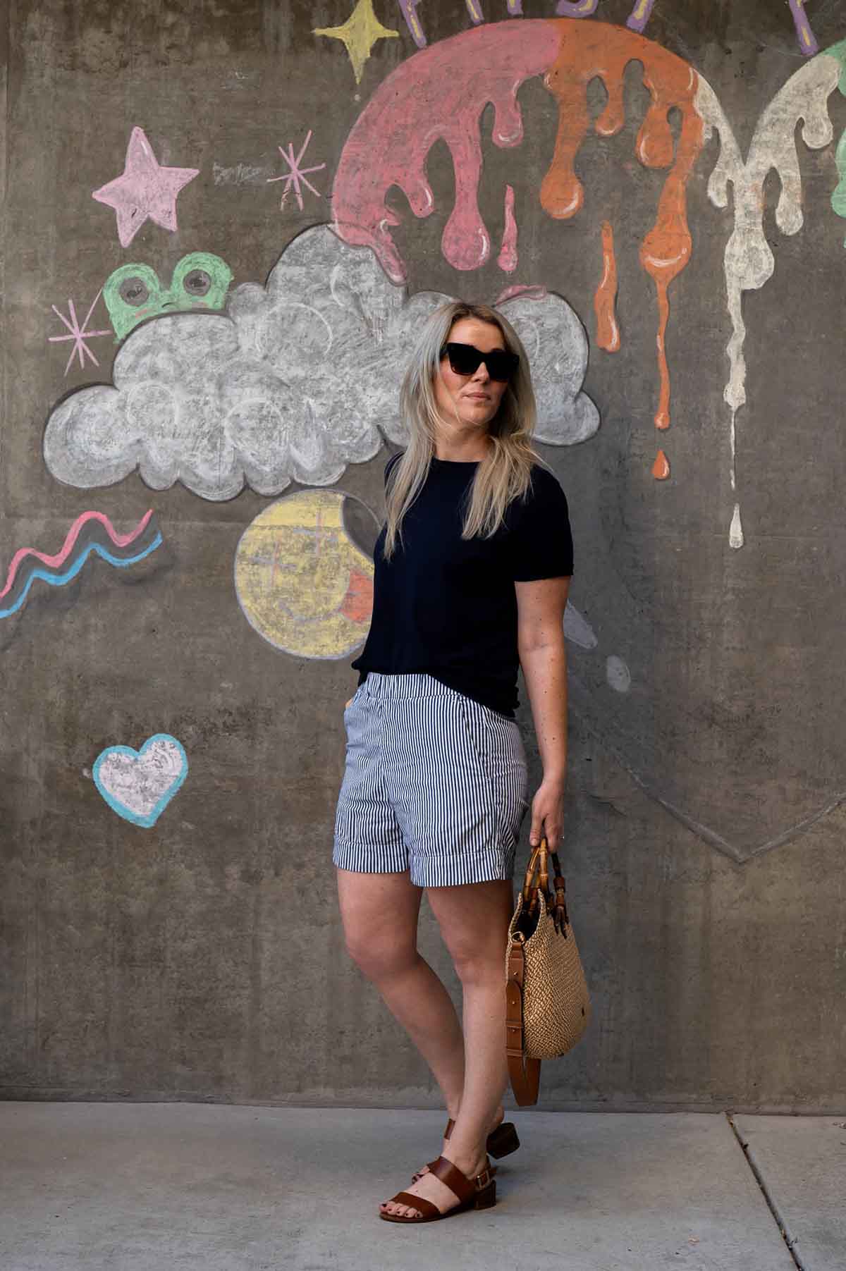 Here's How to Style Denim Shorts Like a Parisian