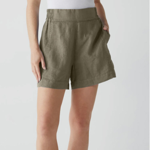 Nordstrom Michael Stars Mavis Linen Shorts