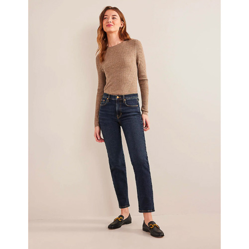 Mid-Rise Slim Jeans