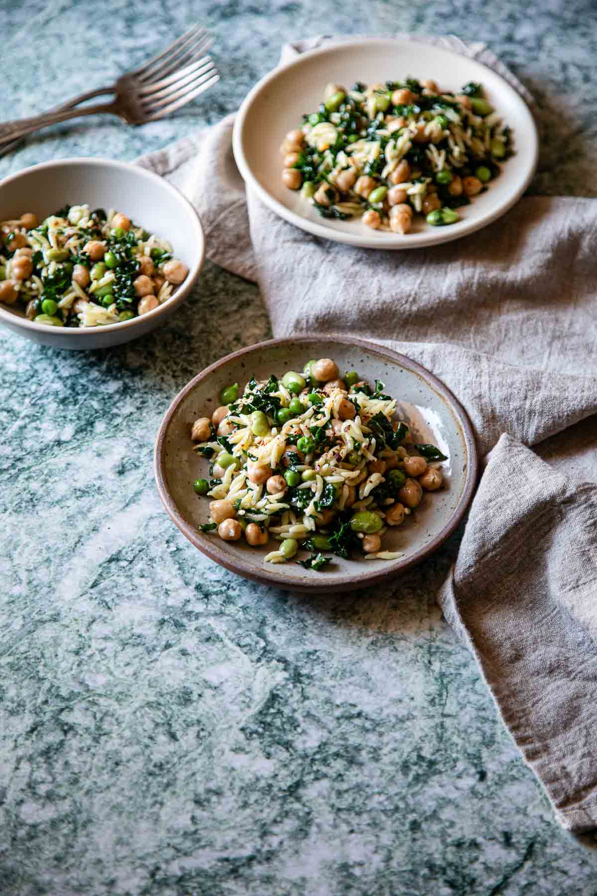 Spinach Pasta Salad