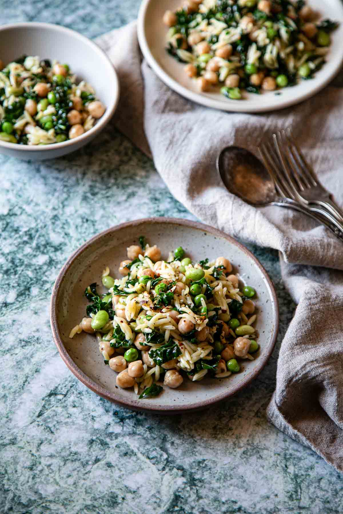 Spinach Pasta Salad